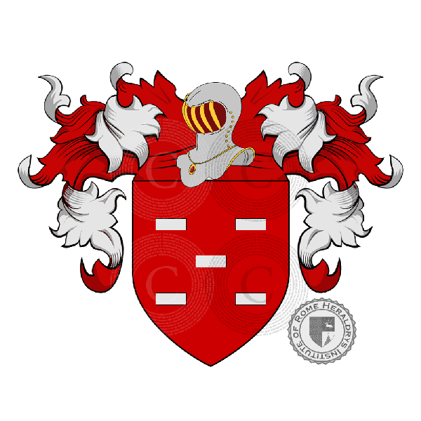 Coat of arms of family Peant ou Peano