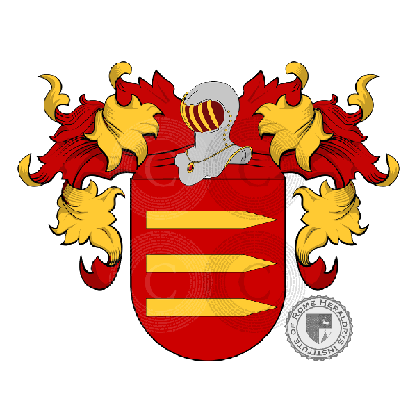 Coat of arms of family Deviller