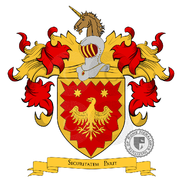 Wappen der Familie Teodoro (Campania)