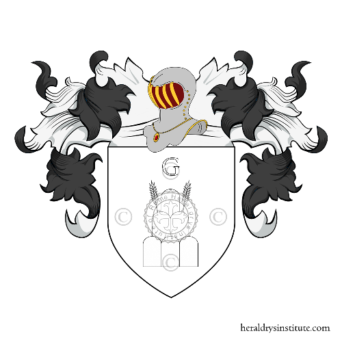 Coat of arms of family Castellacci