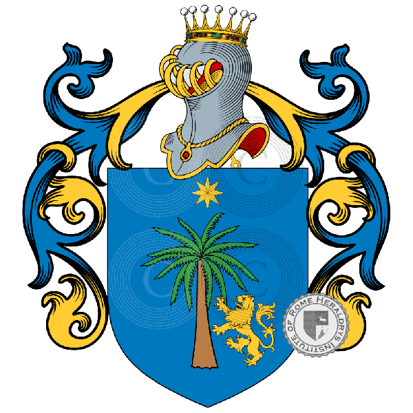 Wappen der Familie Spanò