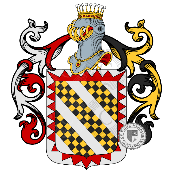 Coat of arms of family Malatesta