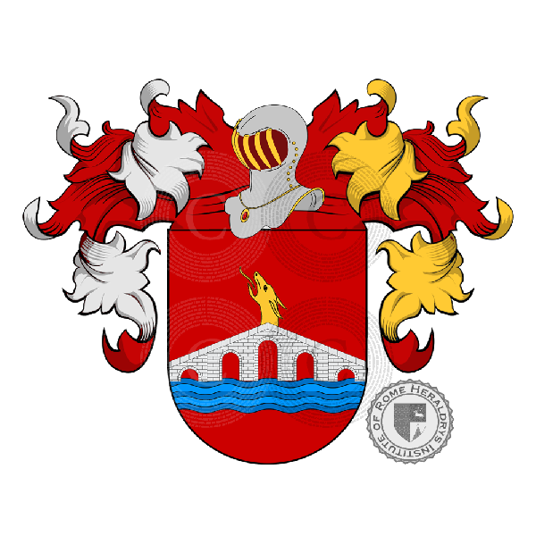 Coat of arms of family Pontes