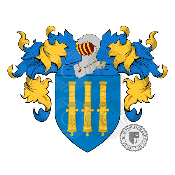 Coat of arms of family Bombarda