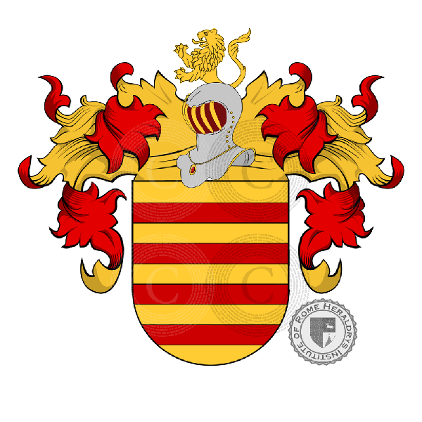 Coat of arms of family Calado