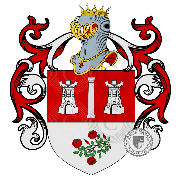 Coat of arms of family Marongiu
