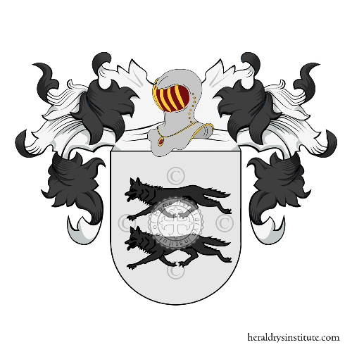 Coat of arms of family Alcate