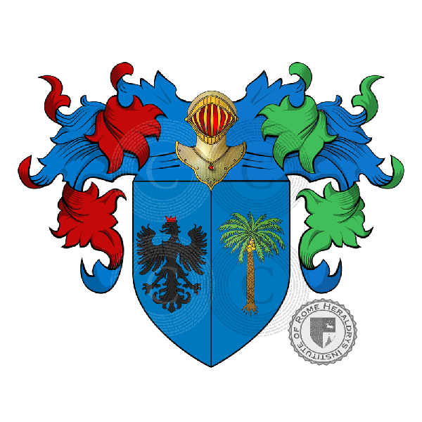 Coat of arms of family Palermo (di)