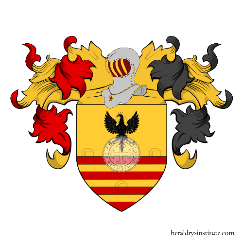 Coat of arms of family Daverio o Daveri (Lombardia)