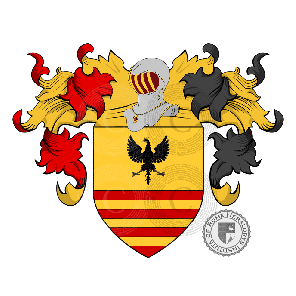 Escudo de la familia Daverio o Daveri (Lombardia)