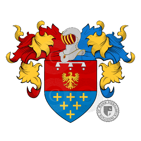 Coat of arms of family Ruggeri