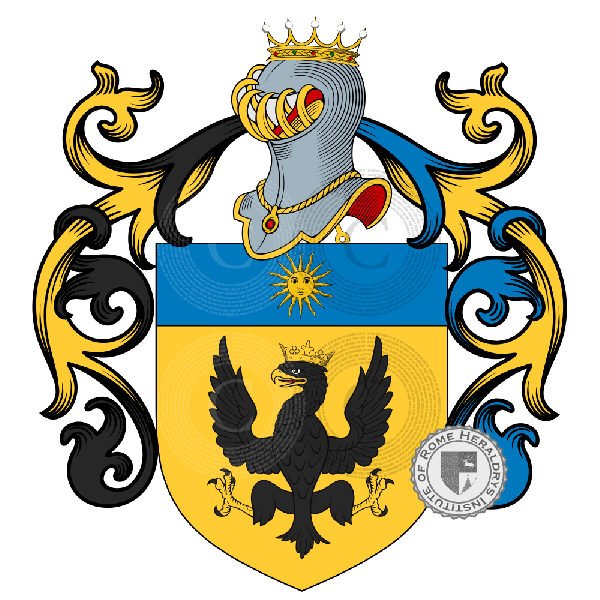 Coat of arms of family Zolfo