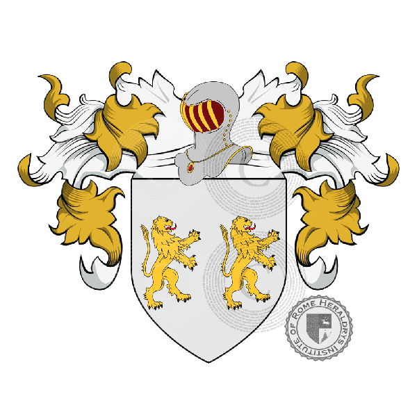 Coat of arms of family Bianqueti
