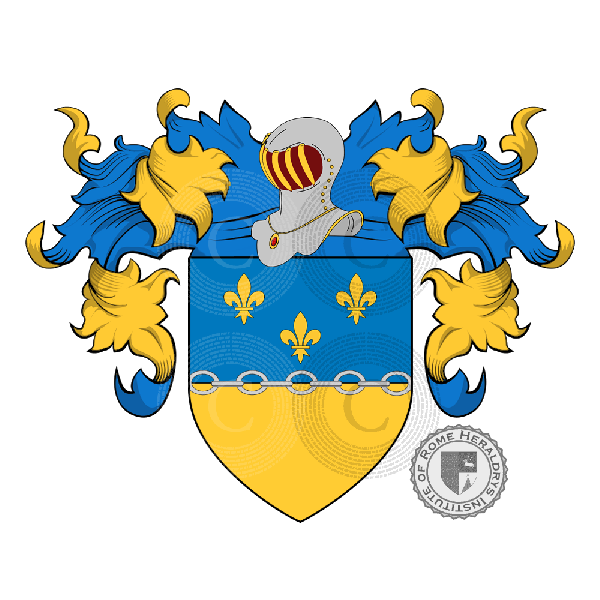 Wappen der Familie Alberigi Quaranta