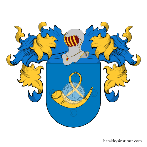 Coat of arms of family Ron