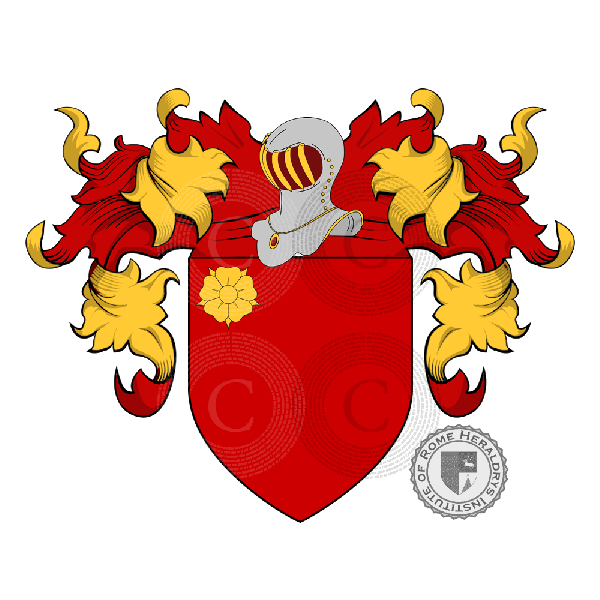Coat of arms of family Rosolesi