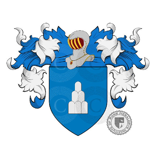 Coat of arms of family Belleardi
