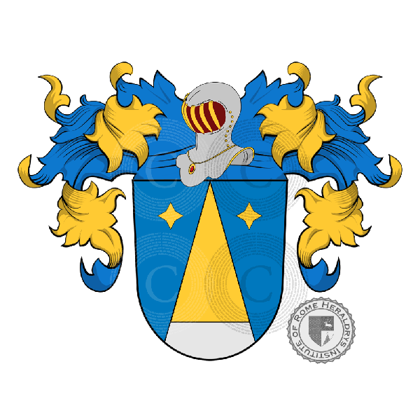 Coat of arms of family Groz