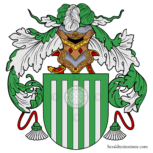 Coat of arms of family Quiroga