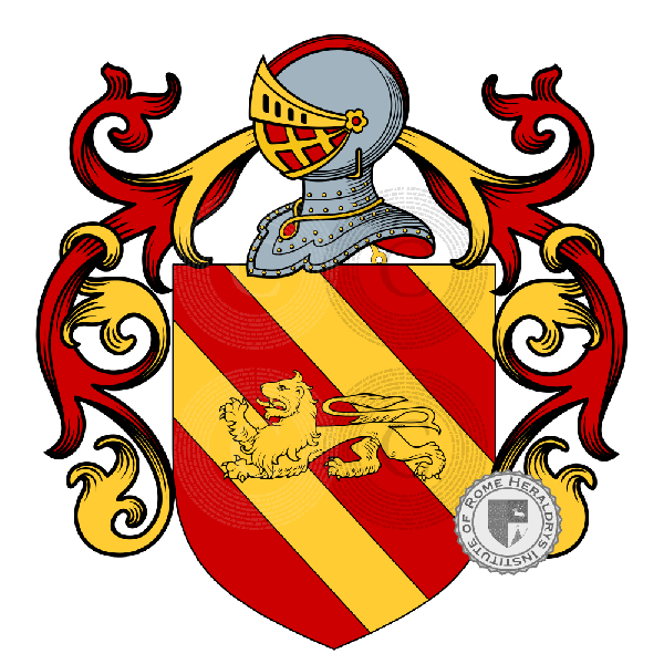 Coat of arms of family Cioffi, Cioffo, Zoffo