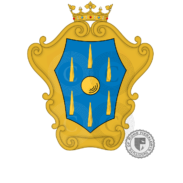 Coat of arms of family Redi