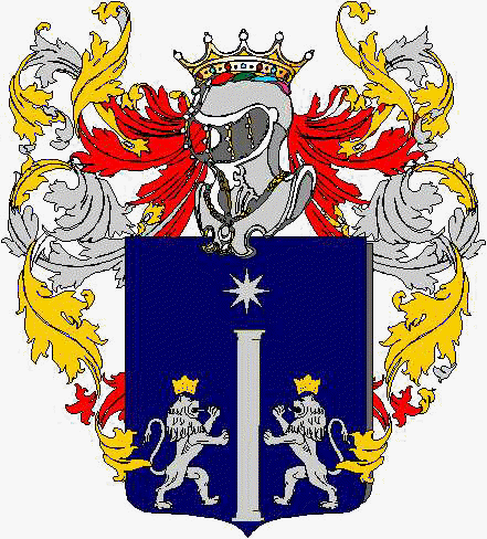 Coat of arms of family Lotrecchi Carrara