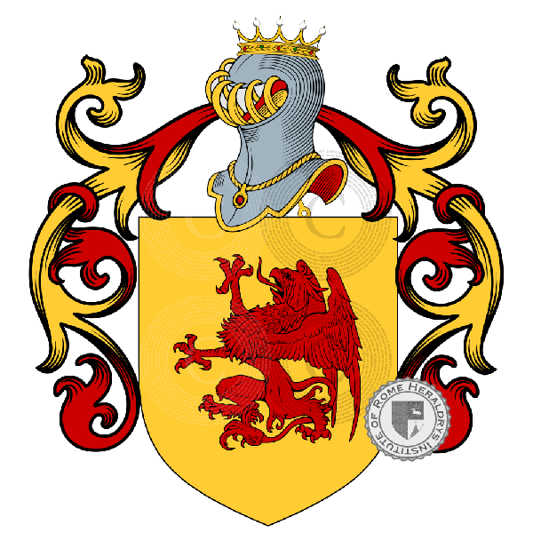 Escudo de la familia Romani