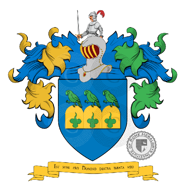 Coat of arms of family De Brida