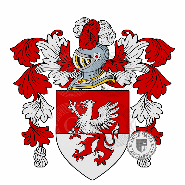 Coat of arms of family Ponziani