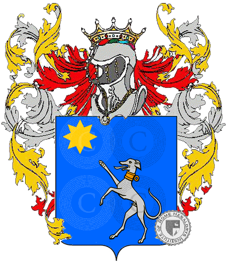 Coat of arms of family Mantici
