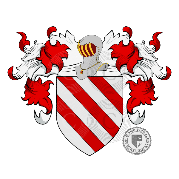 Coat of arms of family Baroncelli