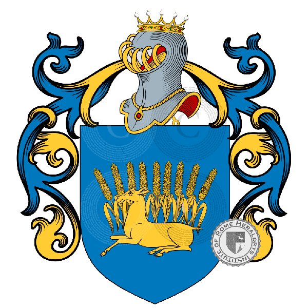 Escudo de la familia Cervini