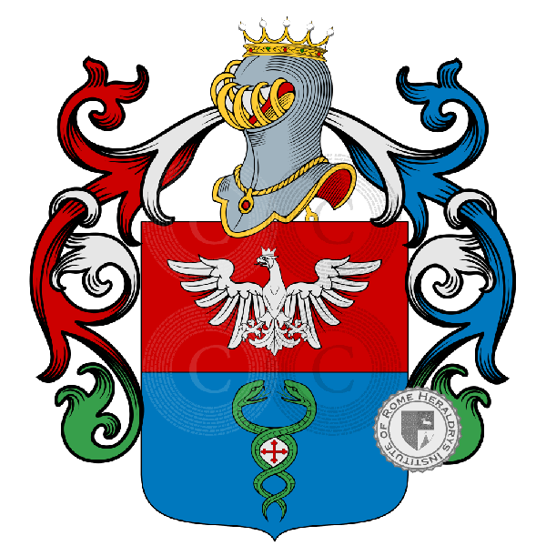 Coat of arms of family Straneo