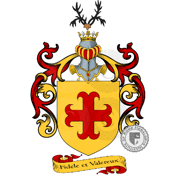 Coat of arms of family Damas
