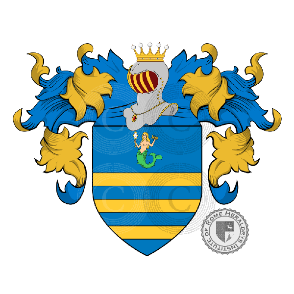 Wappen der Familie Barra   ref: 18288