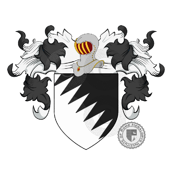 Coat of arms of family Rosini