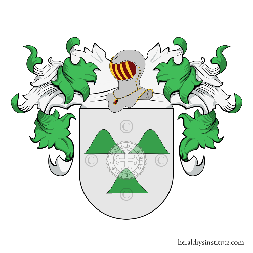 Coat of arms of family Tosca