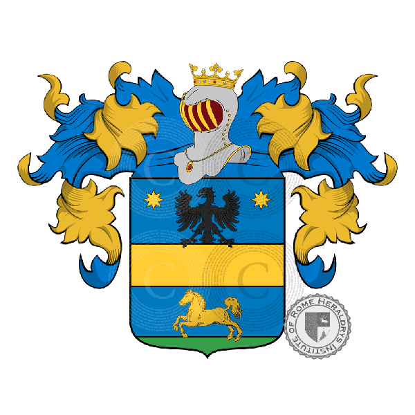 Coat of arms of family Pollera