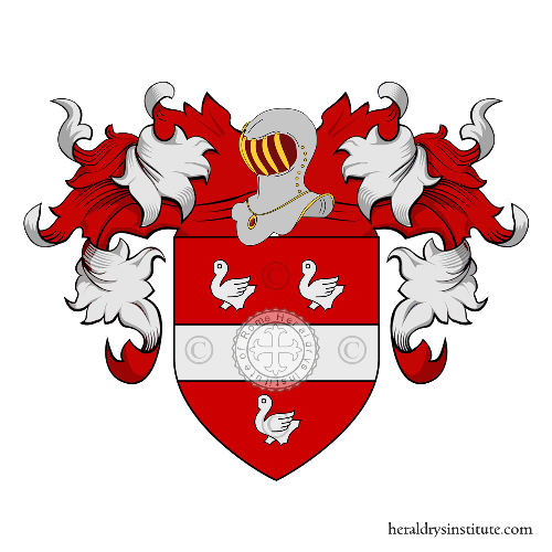 Coat of arms of family Alizard