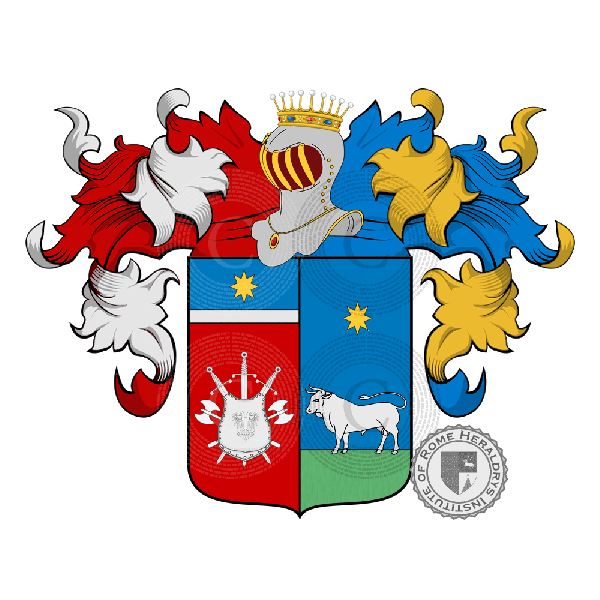 Coat of arms of family Guerra Torretti