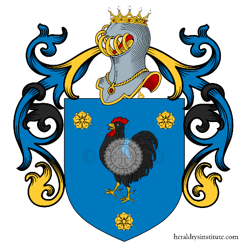 Coat of arms of family Tomasini