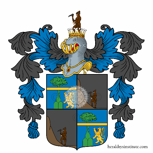 Coat of arms of family Prando
