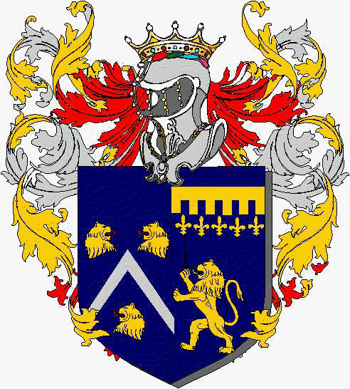 Coat of arms of family Cavazzocca Mazzanti