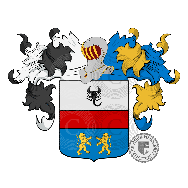 Coat of arms of family Annibaldeschi