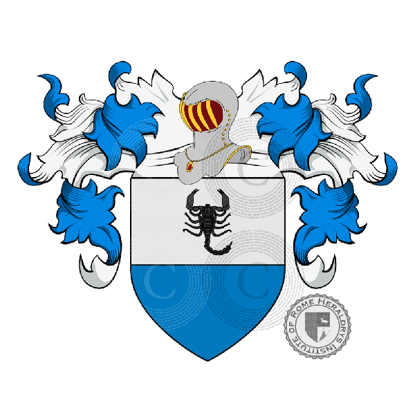 Coat of arms of family Annichiarico