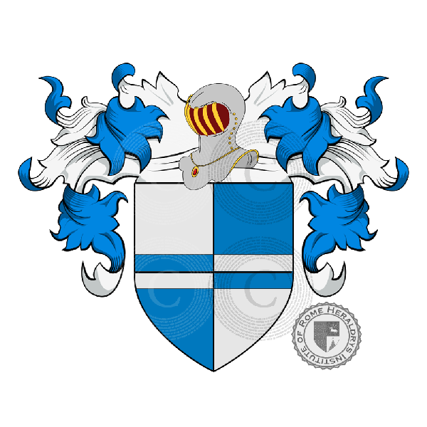 Coat of arms of family Nastrini