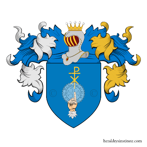 Wappen der Familie Agostini Trombetti