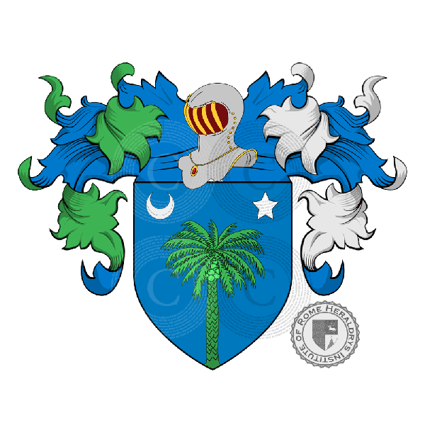 Coat of arms of family Tecco