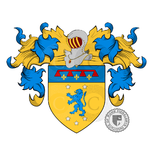 Coat of arms of family Bottone