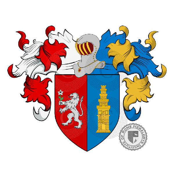 Wappen der Familie Sircana